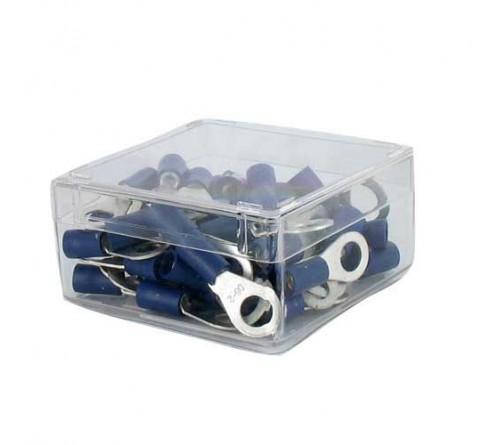 Kabelschoen ring, blauw M6 kabel Ø 1.5 - 2.5 mm 50 stuks