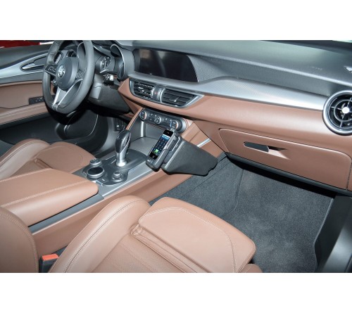 Kuda console Alfa Romeo Stelvio 17- Zwart