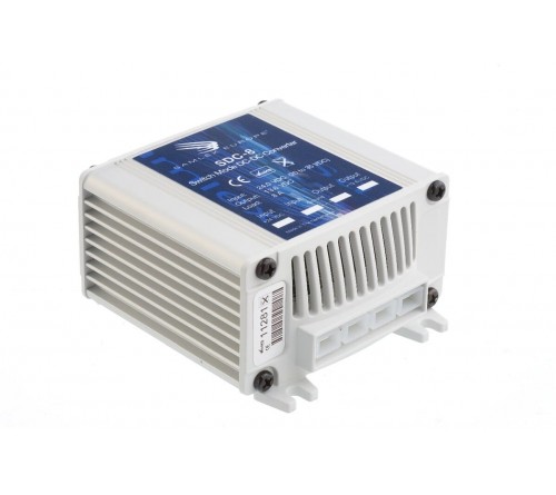 Omvormer SDC-08 24V->12V 8 amp