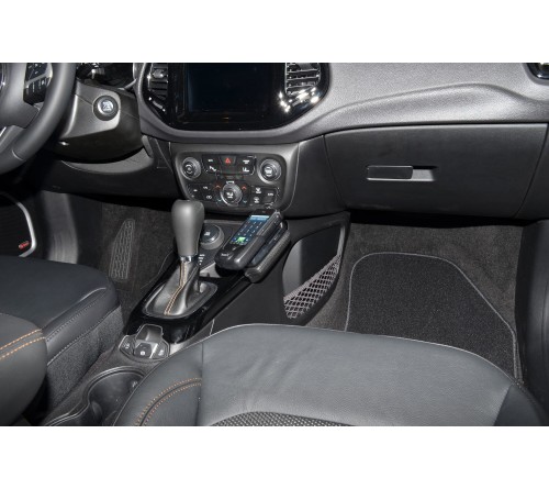 Kuda console Jeep Compass 17-21 Zwart