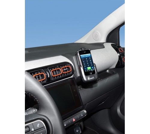Kuda console Citroen C3 Aircross 18- Zwart