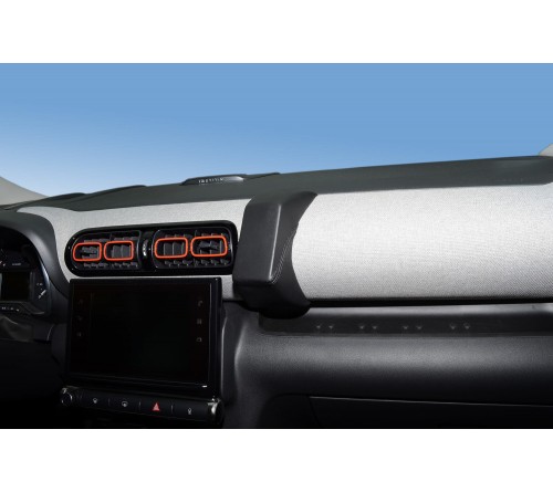 Kuda console Citroen C3 Aircross 18- Zwart