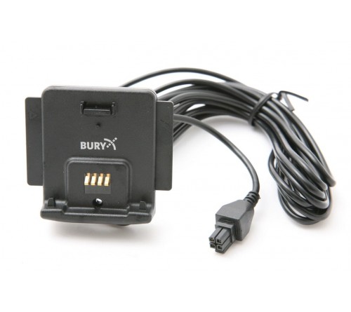 Bury acc.v. CC9058/CC9068 houder + kabel tbv scherm/display