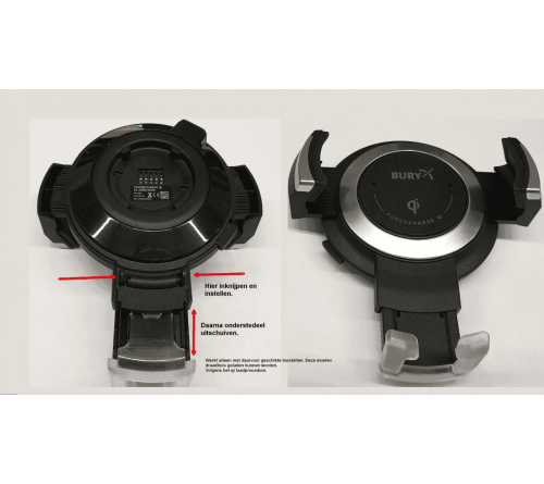 Bury PowerKit Qi ( Base+Arm+Cradle Qi)