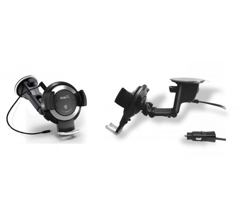 Bury PowerWindow Qi (Zuignap + Cradle Qi) 62-89mm