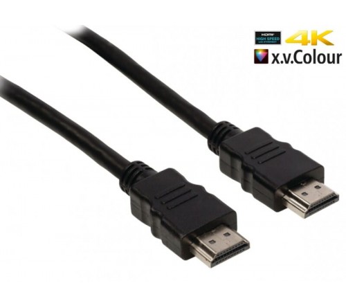 HDMI extend cable 0.5 meter black 4K high speed