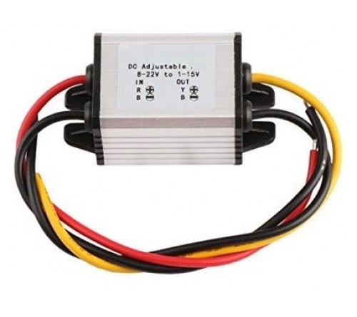 Power regulator DC 8-22V / 1-15V / 3A - Output voltage 1-15V