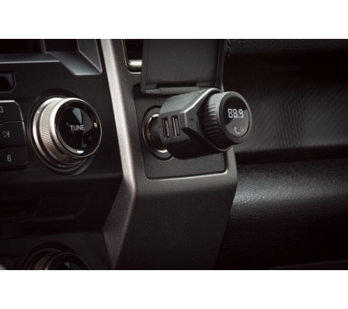 Wireless Carkit FM transmitter 12W 2x usbA