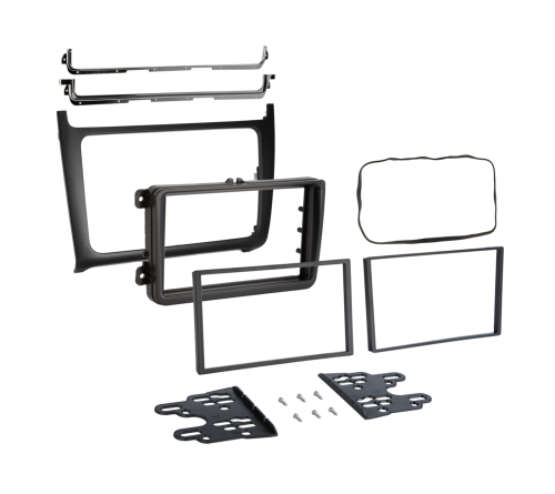 2-DIN frame VW Polo 14-18 zwart