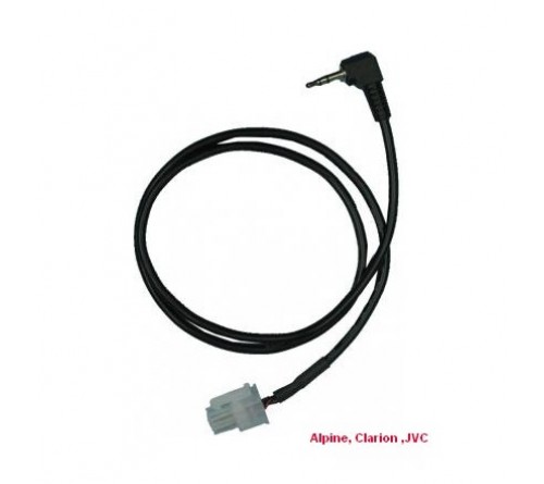 Leadkabel st.w.bed. + navi-interface (L4) Alpine/Clarion/JVC