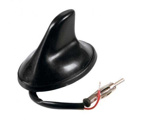 Antenne AM/FM dak Shark - 12V - overspuitbaar  0.15 mtr