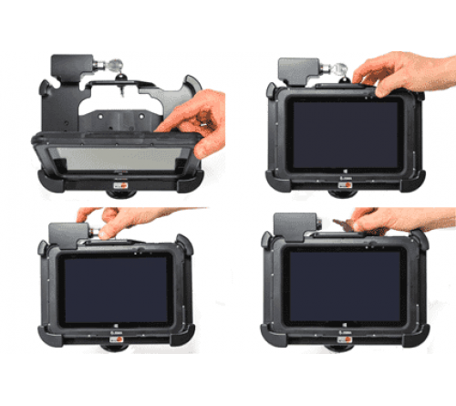 Brodit houder Zebra ET50/55 8.3" keylock/rugged frame