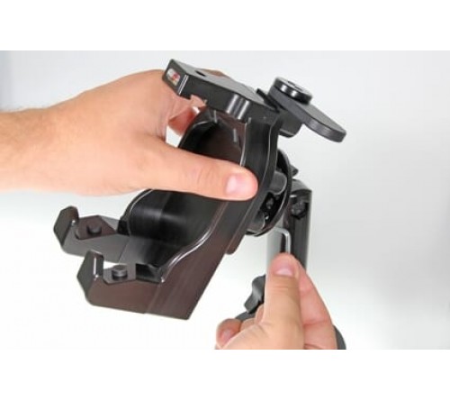 Brodit houder Zebra TC8000-rubber dempers/zwenkbare top