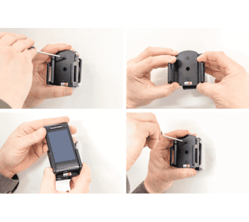 Brodit houder verstelbaar 49-63mm/12-16mm universeel