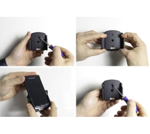 Brodit houder verstelbaar 62-77/6-10mm bxd.