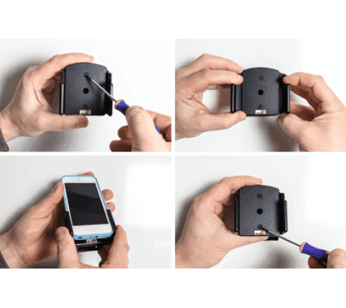 Brodit houder Apple iPhone SE/5/5S met Skins 62-77/9-13mm