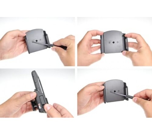 Brodit houder verstelbaar 75-89/12-16mm bxd