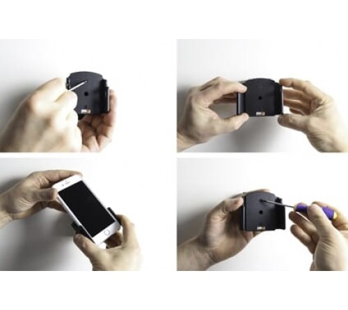 Brodit houder verstelbaar 62-77/2-10mm iPhone 7/8/X/X