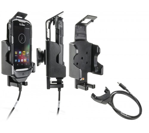 Brodit houder Zebra TC51/52/56/TC57 fits with boot and cable