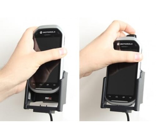 Brodit houder/lader Mot./Symbol MC40 sig.plug-3A