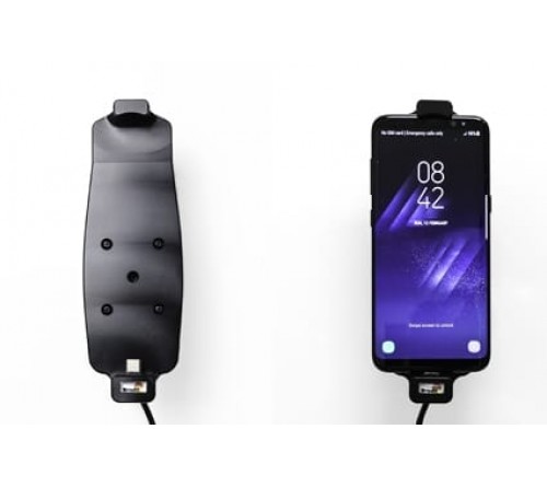 Brodit houder/lader Sam.Gal S8/S9/S10 sig.plug (met Skins)