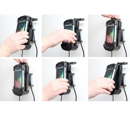 Brodit h/l Zebra TC70/75 sig.plug-usb host-swiveling top