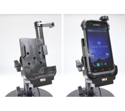 Brodit houder/lader Bluebird EF500R fixed install.
