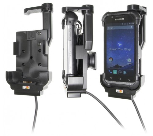 Brodit houder/lader Bluebird EF500R fixed install.