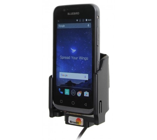 Brodit houder/lader Bluebird EF500 fixed instal.