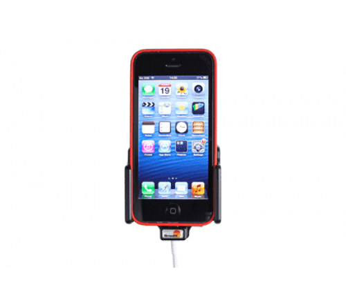 Brodit houder verstelb.59-63/6-10 iPhone SE/5S lightn.->USB