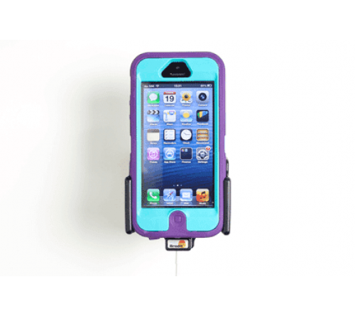 Brodit houder verstelbaar 62-77/9-13mm lightn.->usb-A iPh 5