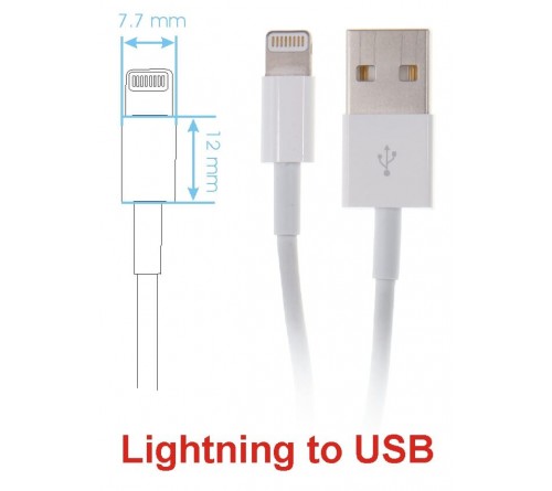 Brodit houder Apple iPhone 6/7/8 met skin (lightning->USB