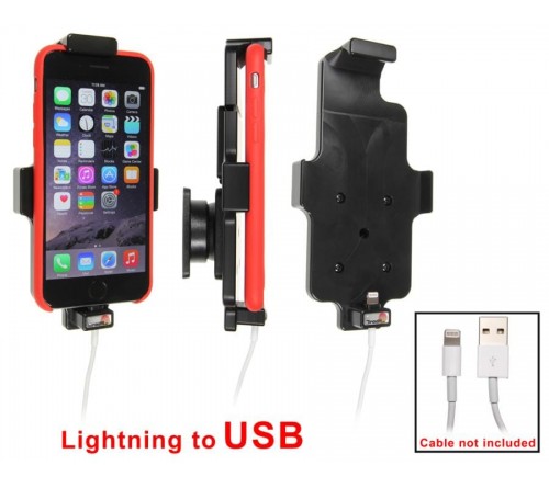 Brodit houder Apple iPhone 6/7/8 met skin (lightning->USB