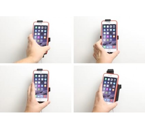 Brodit houder Apple iPhone 8 Plus/Xs Max m/skin lightn.->USB