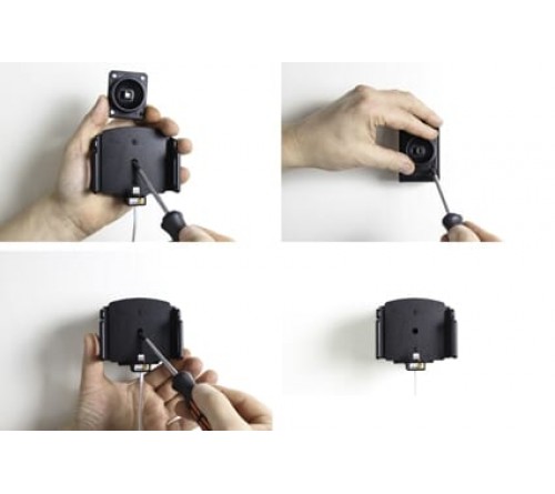 Brodit houder verstelbaar 78-89/2-10mm lightn.->usb-A iPh 8