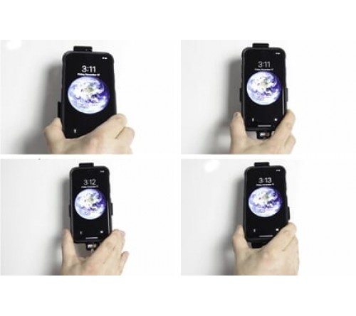 Brodit houder iPhone X/Xs (144-150/2-11mm)  lightning->USB