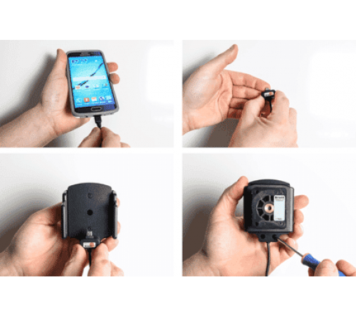 Brodit h/l micro-usb verstelb 62-77/6-10mm usb-A sig.