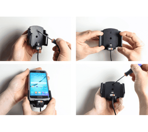 Brodit h/l micro-usb verstelb 62-77/6-10mm usb-A sig.