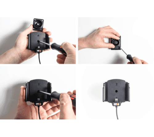 Brodit h/l micro-usb verstelb 62-77/6-10mm usb-A sig.