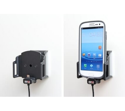 Brodit h/l micro-usb verstelb 62-77/12-16mm usb-A sig.