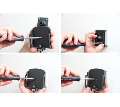 Brodit h/l micro-usb verstelb 75-89/6-10mm usb-A sig.