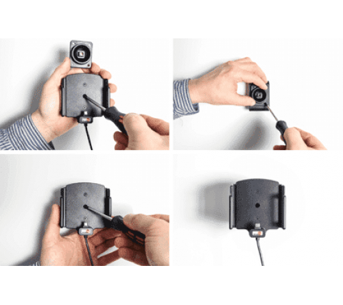 Brodit h/l micro-usb verstelb 75-89/9-13mm usb-A sig.