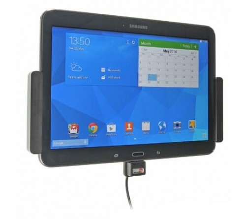 Brodit houder/lader Samsung Galaxy Tab 4 10.1 USB sig. plug