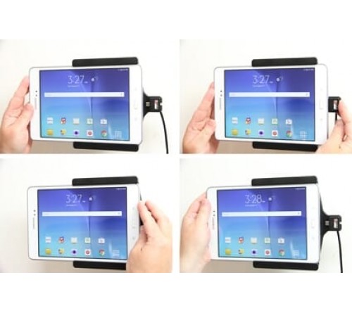Brodit houder/lader Samsung Galaxy Tab A 8.0 USB sig. plug