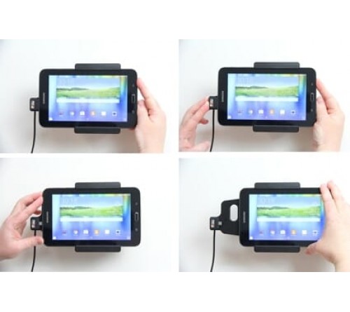 Brodit houder/lader Sam.Galaxy Tab 3 Lite 7.0 USB sig.plug