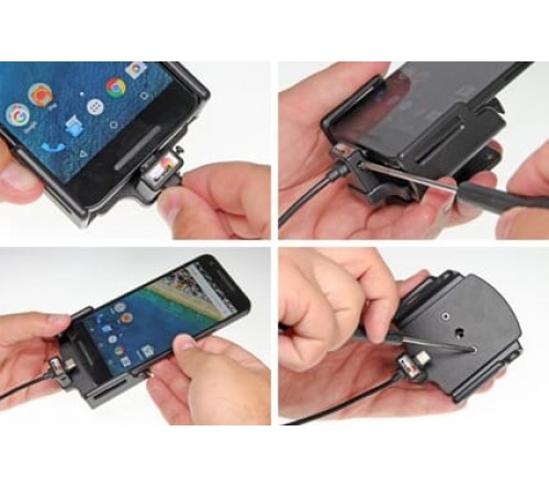 Brodit h/l usb-C verstelb 62-77/12-16mm usb-A sig.