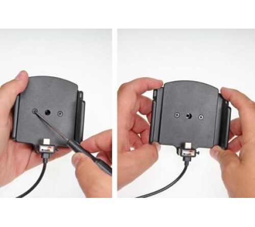 Brodit h/l usb-C verstelb 75-89/12-16mm usb-A sig.