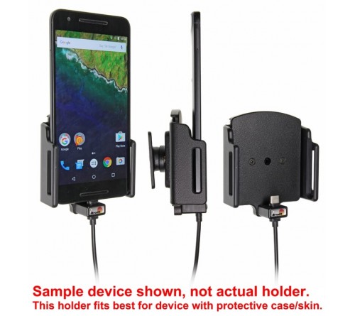 Brodit h/l usb-C verstelb 75-89/12-16mm usb-A sig.