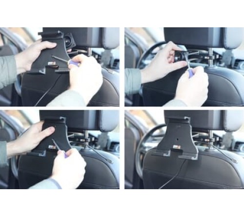 Brodit h/l Tablet verstelb 120-150mm micro-usb-usb-A sig.