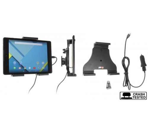 Brodit h/l Tablet verstelb 140-195mm micro-usb-usb-A sig.